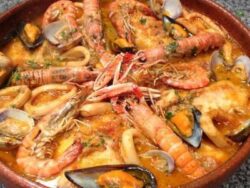 Suquet de pescado y marisco
